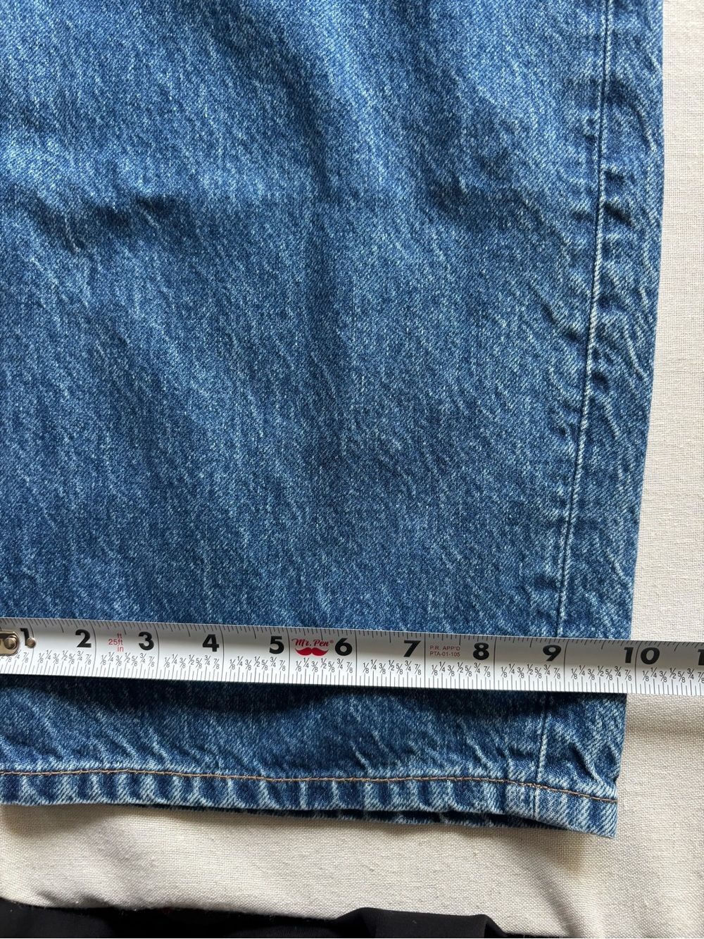 Reformation Abby High Rise Straight Leg Jeans Medium Wash Size 33 - Picture 12 of 12